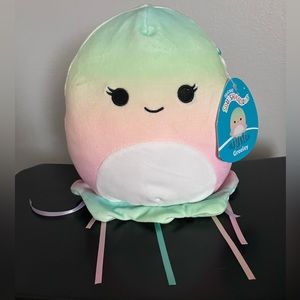 NWT Original “Greeley” squishmallow. Pastel colored jelly fish